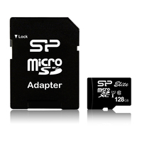 [6358294000] Silicon Power Elite - 128 GB - MicroSDXC - Class 10 - UHS-I - 85 MB/s - Class 1 (U1)