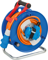 [10480844000] Brennenstuhl 1182470100 - Black - Blue - Orange - Red - Plastic - 230 V - 23 m - IP44 - 225 mm