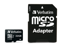 [3909310000] Verbatim PRO - Flash-Speicherkarte (SD-Adapter inbegriffen) - 32 GB