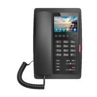 [5885300001] Fanvil H5W - IP Phone - Black - Wired handset - In-band - Out-of band - SIP info - 2 lines - 8.89 cm (3.5")