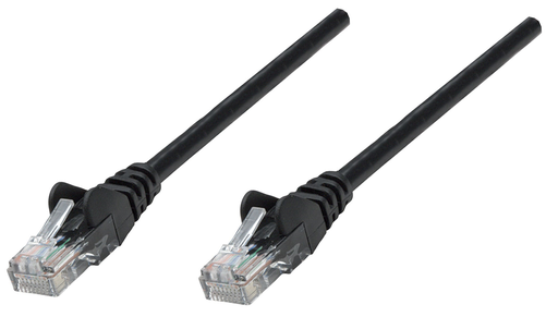 [5200722000] Intellinet Premium Netzwerkkabel - Cat6a - S/FTP - 100% Kupfer - Cat6a-zertifiziert - LS0H - RJ45-Stecker/RJ45-Stecker - 20,0 m - schawrz - 20 m - Cat6a - S/FTP (S-STP) - RJ-45 - RJ-45 - Schwarz