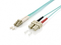 [2104909000] Equip LC/SC Fiber Optic Patch Cable - OM3 - 0.5m - 0.5 m - OM3 - LC - SC