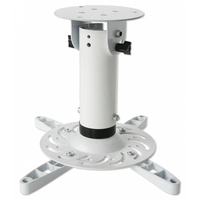 [6357721000] Techly ICA-PM-200WH - Ceiling - 15 kg - White - 360° - 0 - 30° - 200 mm