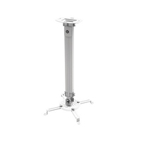 [6357719000] Techly Deckenhalterung für Beamer, ausziehbar, 54-90cm, Silber