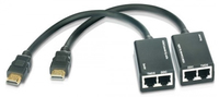 [6357776000] Techly HDMI Extender mit eingebautem Kabel , 30m