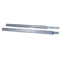 [5328950000] Inter-Tech 88887211 - Rack rail - Silver - Steel - 30 kg - 19" - 40 mm