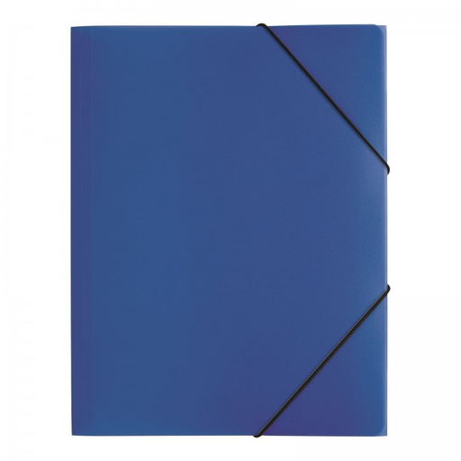 [4284586000] Pagna PP 12 - Presentation folder - A4 - Polypropylene (PP) - Blue - Landscape - Snap fastener