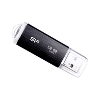 Silicon Power Blaze B02 - 128 GB - USB Typ-A - 3.2 Gen 1 (3.1 Gen 1) - Kappe - 8 g - Schwarz