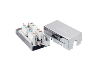 [567519000] Equip Cat.6 Shielded Junction Box - ABS synthetics - 62 g - 34.9 mm - 23.9 mm - 62.8 mm - 175 mm