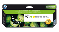 HP 971XL High Yield Yellow Original Ink Cartridge - High (XL) Yield - Pigment-based ink - 83 ml - 6600 pages - 1 pc(s)