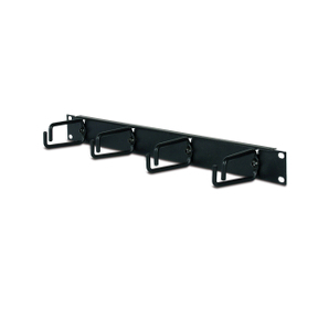 APC Horizontal Cable Organizer 1U - Black - 1U - 445 mm - 76 mm - 44 mm - 640 g