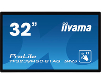 [9720112000] Iiyama ProLite TF3239MSC-B1AG - 80 cm (31.5") - 1920 x 1080 pixels - Full HD - LED - 8 ms - Black
