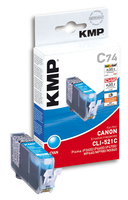 [1212857000] KMP C74 - Cyan - Canon Pixma IP 3600 Canon Pixma IP 4600 Canon Pixma IP 4600 X Canon Pixma IP 4700 Canon Pixma... - 1 Stück(e) - Tintenstrahldrucker - Box
