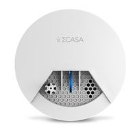 [5216418000] SigmaCasa ?CASA ?Smoke - Photoelectrical reflection detector - White - 100 m - Android 4.0,Android 4.1,Android 4.2,Android 4.2.1,Android 4.2.2,Android 4.3,Android 4.4,Android... Battery - 3 V