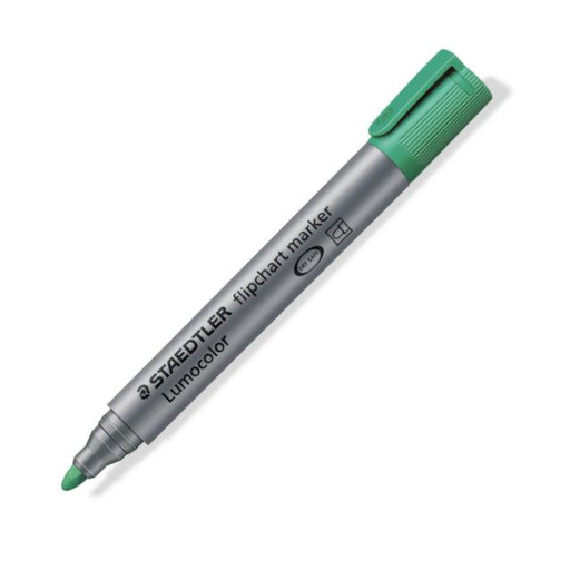 [444175000] STAEDTLER Lumocolor - 1 pc(s) - Green - Bullet tip - Green - Grey - Polypropylene (PP) - 2 mm