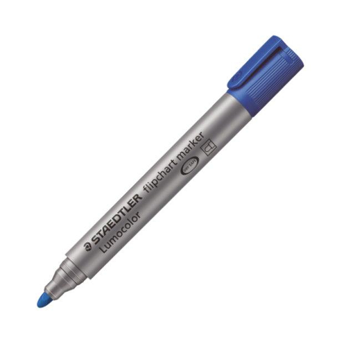STAEDTLER Lumocolor - 1 Stück(e) - Blau - Rundspitze - Blau - Grau - Polypropylen (PP) - 2 mm