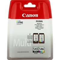 [2896569000] Canon PG-545 cl-546 Multipack - 2 - Original - Ink Cartridge