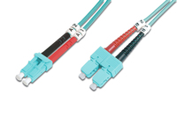 [1083984001] DIGITUS Fiber Optic Multimode Patch Cord, OM 3, LC / SC