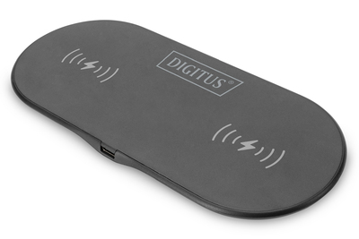 [13974590000] DIGITUS Wireless Charging, Pad, Duo, 15W
