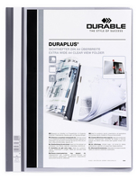 Durable DURAPLUS - A4 - Grey - 1 pockets - Paper - 1 pc(s)