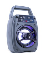 [9719627000] Gembird SPK-BT-14 - 7.5 cm - 5 W - Wireless - Mono portable speaker - Grey - Buttons