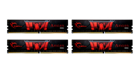 G.Skill Aegis F4-3200C16Q-64GIS - 64 GB - 4 x 16 GB - DDR4 - 3200 MHz - 288-pin DIMM