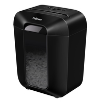 [9722101000] Fellowes Powershred LX45 - Cross shredding - 4 x 37 mm - 17 L - Buttons - 6 min - Black