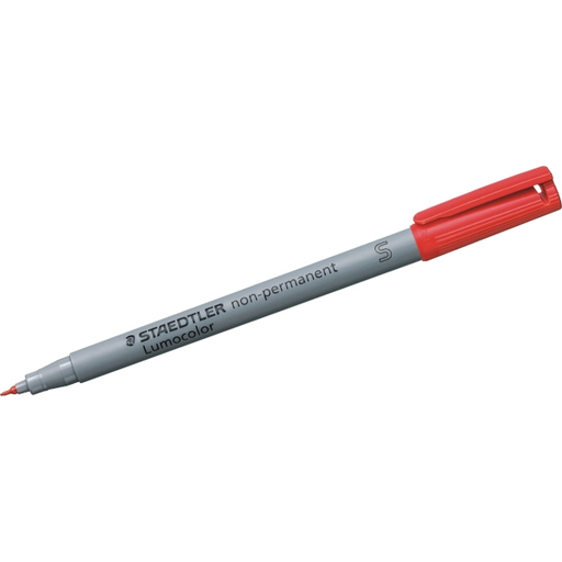 [443470000] STAEDTLER 311-2 - 1 pc(s) - Red - Bullet tip - Grey - Red - Polypropylene (PP) - 0.4 mm