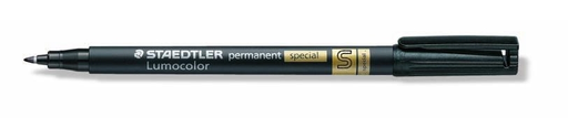 [443512000] STAEDTLER Lumocolor 319 - Black - Brush/Fine tip - Black - Polypropylene (PP) - Fine/Ultra Fine - 0.4 mm