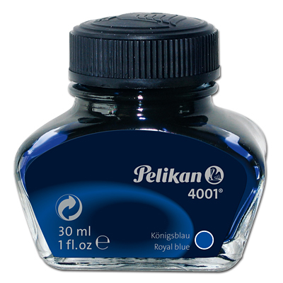 Pelikan 301010 - Blau - Schwarz - Transparent - 30 ml - 1 Stück(e)