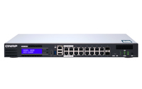 QNAP QGD-1600P - Managed - Gigabit Ethernet (10/100/1000) - Vollduplex - Power over Ethernet (PoE) - Rack-Einbau - 1U