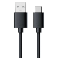 [6642036000] Ultron RealPower 255650 - 0.6 m - USB C - USB 3.2 Gen 1 (3.1 Gen 1) - Black