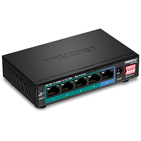 [6638214000] TRENDnet TPE-LG50 - Unmanaged - Gigabit Ethernet (10/100/1000) - Full duplex - Power over Ethernet (PoE)