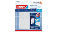 [6253880000] Tesa 77766-00000 - Indoor - Universal hook - White - Adhesive strip - 4 kg - Plaster