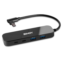 [13597175000] Lindy USB 3.2 Gen 1 Typ C Hub 4 Port - Hub - Amount of ports: