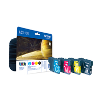 Brother LC1100VALBPDR - 450 pages - 325 pages - 4 pc(s) - Multi pack