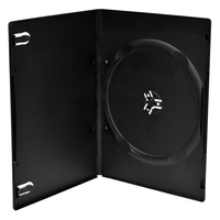 [1607592000] MEDIARANGE BOX33 - DVD case - 1 discs - Black - Plastic - 120 mm - 136 mm