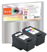 Peach PI100-160 - Pigment-based ink - Black,Cyan,Magenta,Yellow - Canon - Multi pack - PG-512 - CL-513 - Inkjet printing
