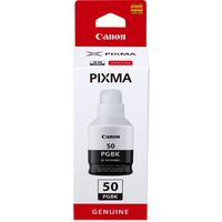 [7540481000] Canon GI-50 PGBK - Hohe Reichweite - Tintenflasche - Schwarz - Tinte auf Pigmentbasis - 6000 Seiten - 1 Stück(e)