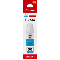 [7540482000] Canon GI-50 C - High Yield - Ink Bottle - Cyan - Pigment-based ink - 7700 pages - 1 pc(s)