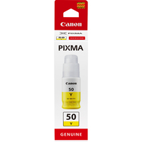 [7540480000] Canon GI-50 Y - Hohe Reichweite - Tintenflasche - Gelb - Tinte auf Pigmentbasis - 7700 Seiten - 1 Stück(e)