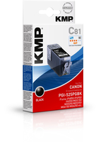 [1865622000] KMP C81 - Pigment-based ink - Canon Pixma IP 4850 - IP 4950 - IX 6550 - MG 5240 - MG 5250 - MG 5340 - MG 5350 - MG 6150 - MG 6250 - MG... - 1 pc(s) - Inkjet printing - Box