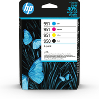 HP 950/951 - Original - Pigment-based ink - Black - Cyan - Magenta - Yellow - HP - Combo pack - OfficeJet Pro 8100 - 8600 - 8610 Officejet Pro 8100 ePrinter series - HP Officejet Pro 8600...