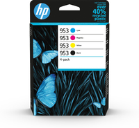 [9085312000] HP 953 - Original - Pigment-based ink - Black - Cyan - Magenta - Yellow - HP - Combo pack - OfficeJet Pro 7740 - 8710 - 8720 - 8725 - 8730 - 8740 HP OfficeJet Pro 8210 Printer - HP OfficeJet Pro...