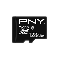 [7540591000] PNY Performance Plus - 128 GB - MicroSDXC - Class 10 - Black