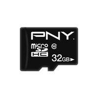 [7540589000] PNY Performance Plus - 32 GB - MicroSDHC - Class 10 - Black