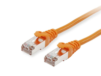 [1220128000] Equip Cat.6 S/FTP Patch Cable - 1.0m - Orange - 1 m - Cat6 - S/FTP (S-STP) - RJ-45 - RJ-45