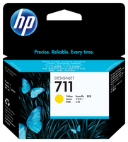 HP 711 29-ml Yellow DesignJet Ink Cartridge - Pigment-based ink - 1 pc(s)