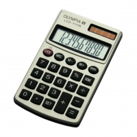Olympia LCD 1110 E - Tasche - Einfacher Taschenrechner - 10 Ziffern - 1 Zeilen - Silber
