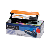 Brother TN-328BK - 6000 pages - Black - 1 pc(s)